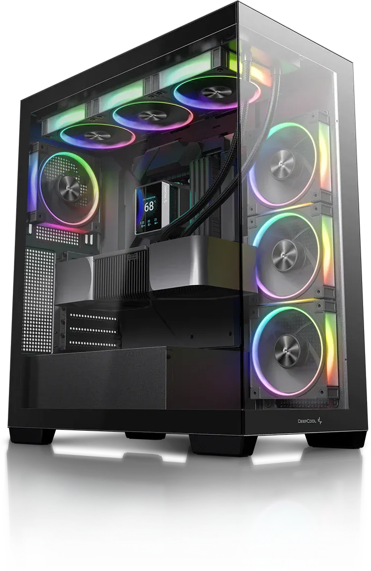 Deepcool CG580 4F V2 Mid Tower Cabinet overview 2