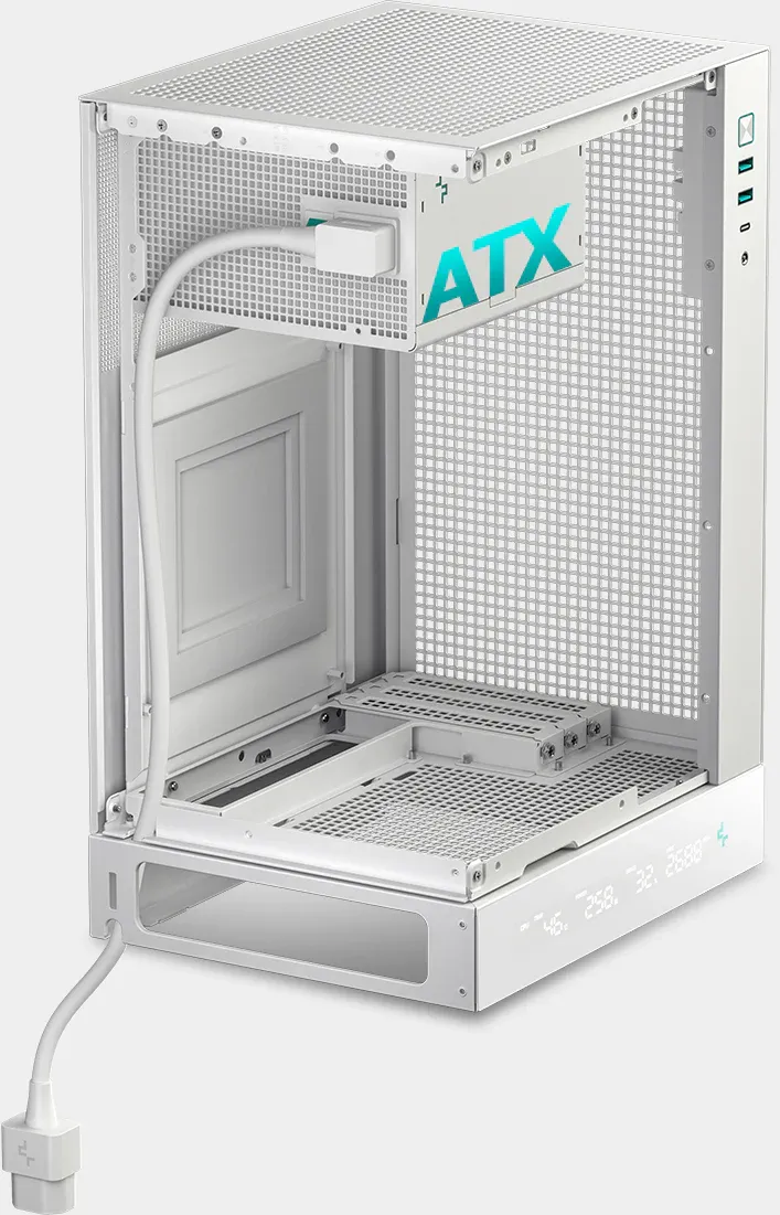 Deepcool CH170 Digital WH mITX Cabinet overview 5