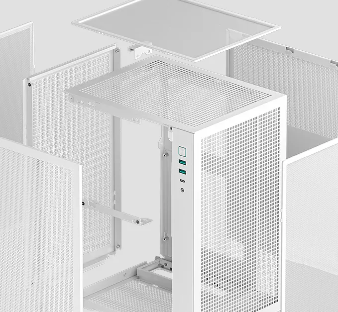 Deepcool CH170 Digital WH mITX Cabinet overview 7