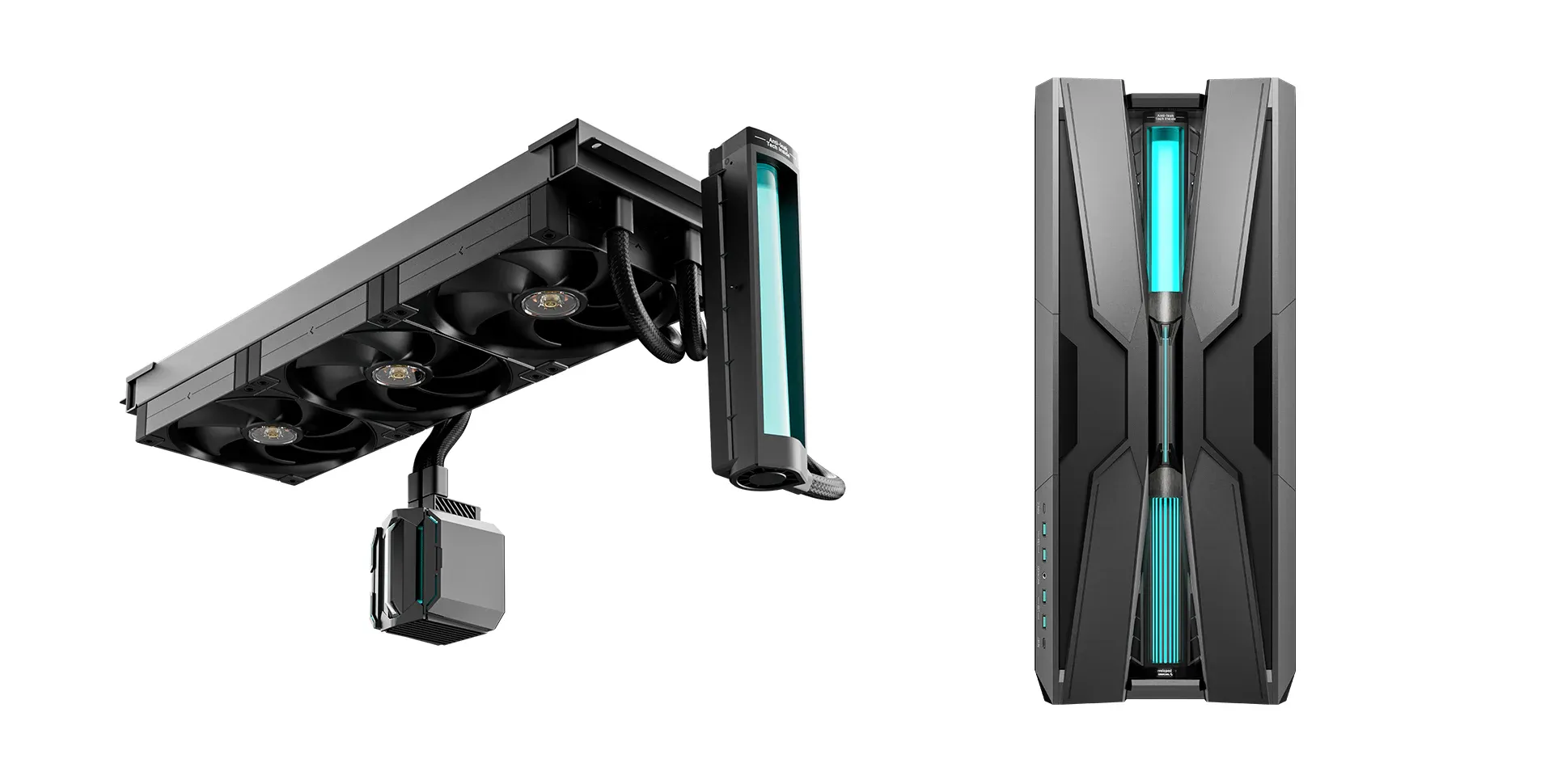 Deepcool Genome III E-ATX Full Tower Cabinet Black (R-GENOME-BKALA3-G-3) overview 2