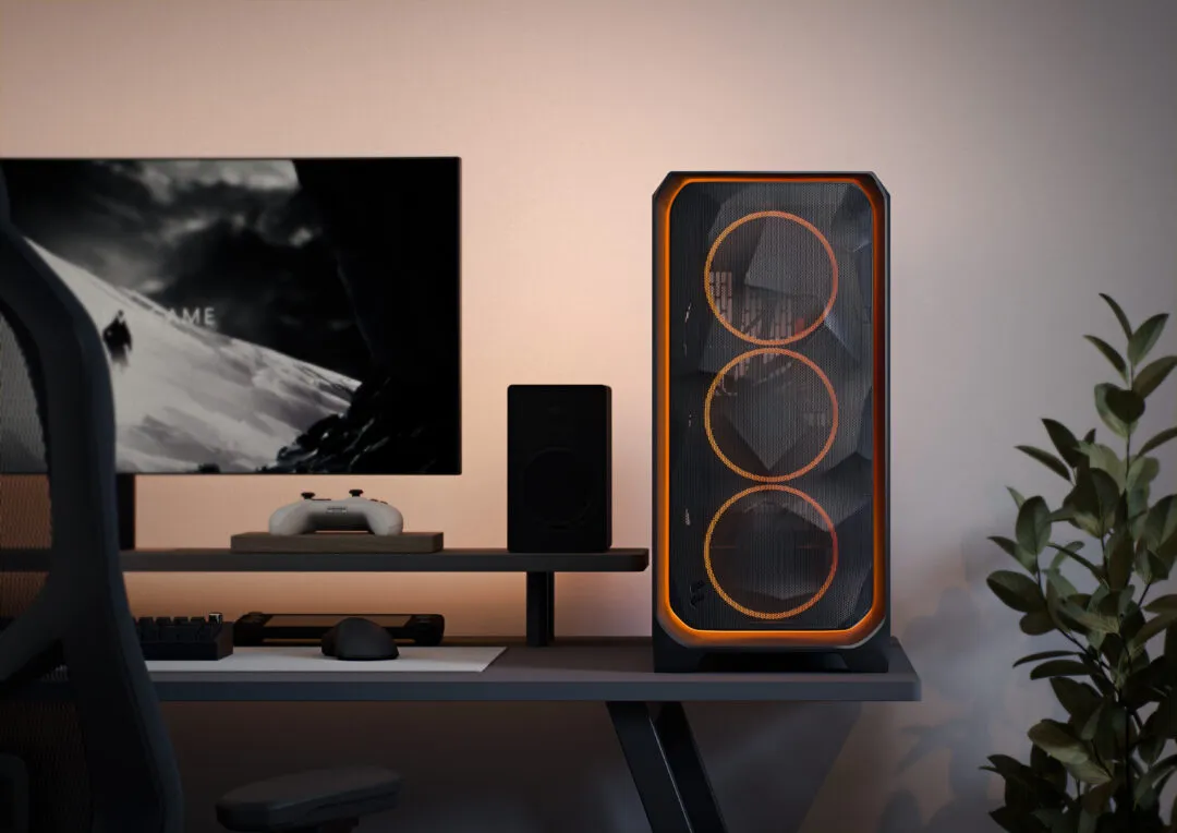 FRACTAL DESIGN Meshify 3 Xl Solid Black overview 1