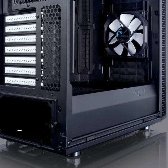 Fractal Design Define C (ATX) Mid Tower Cabinet Solid (Black) overview 2