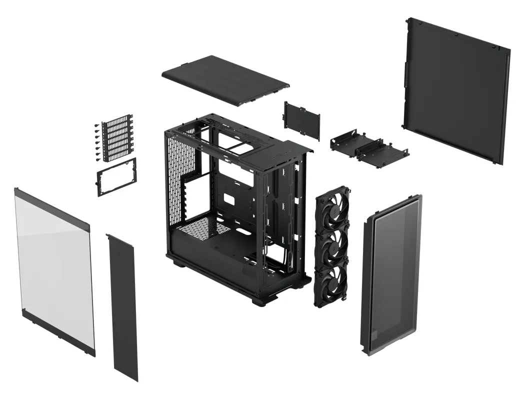 Fractal Design Epoch ATX Mid-Tower Case (Black with Light Tint TG ) overview 25