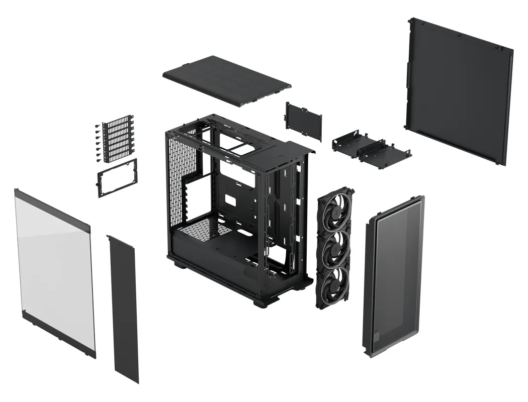 Fractal Design Epoch RGB ATX Mid-Tower Case (Black with Light Tint TG) overview 25