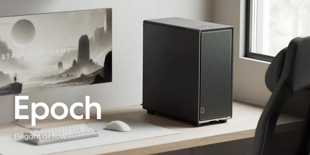 Fractal Design Epoch Solid ATX Mid-Tower Case (Black) overview 1