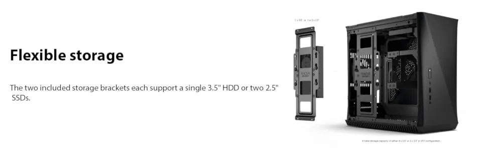 Fractal Design Era Cabinet (Silver) overview 3