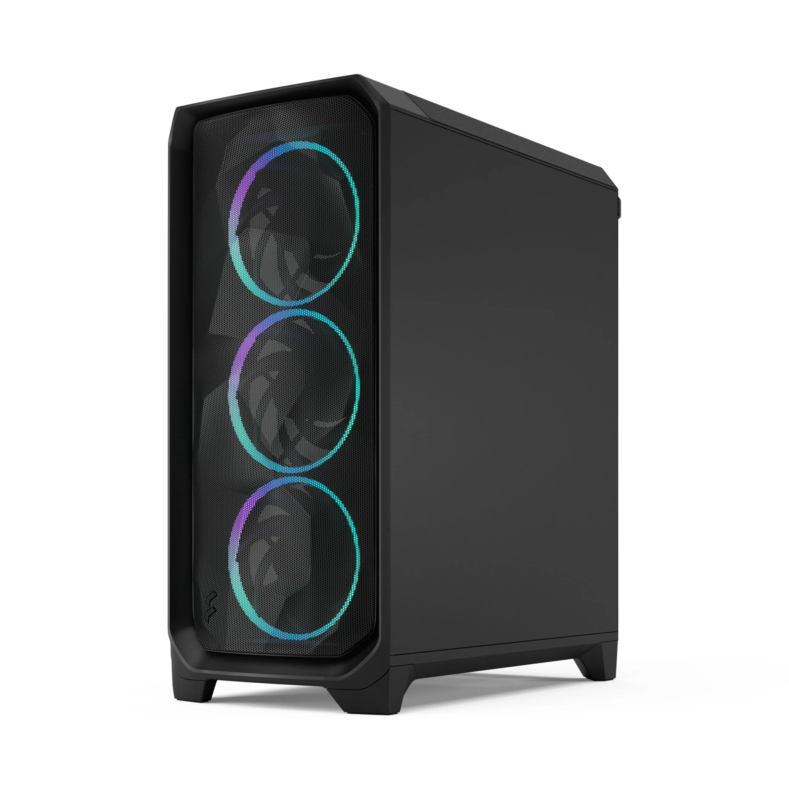 Fractal Design Meshify 3 RGB Light Tint TG ATX Mid Tower PC Case (Black) overview 2