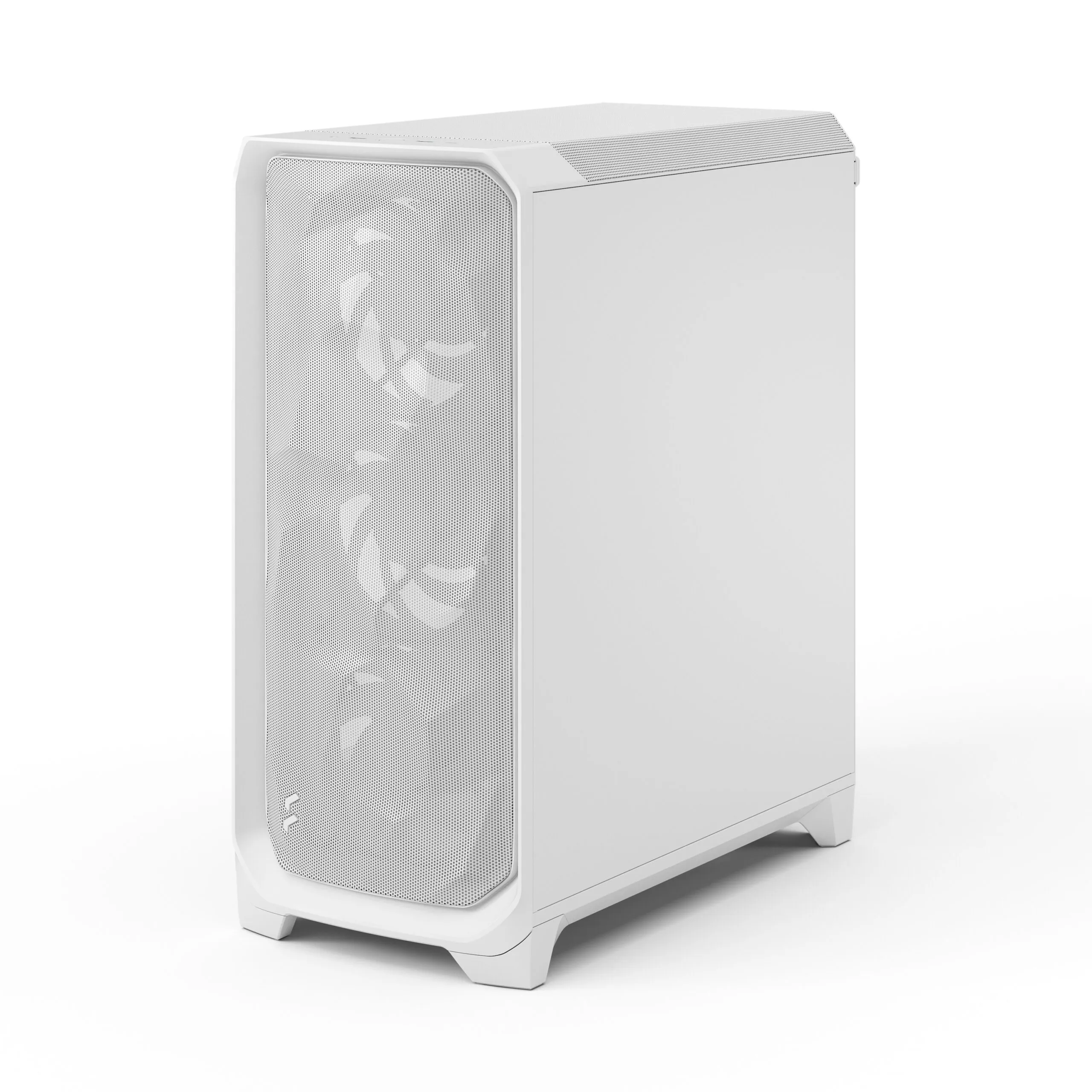 Fractal Design Meshify 3 RGB TG Clear Tint Mid-Tower Case (White) overview 2