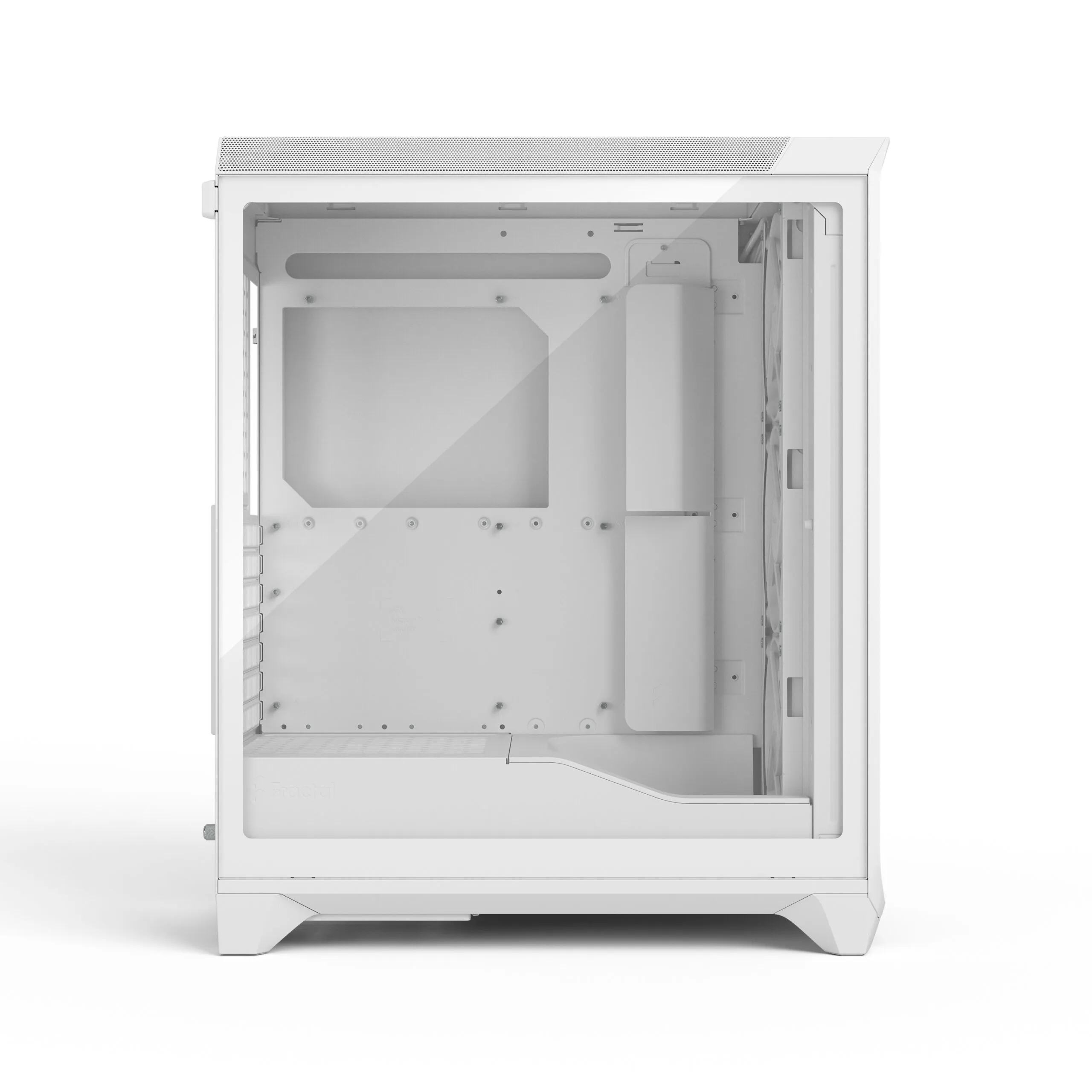 Fractal Design Meshify 3 RGB TG Clear Tint Mid-Tower Case (White) overview 5