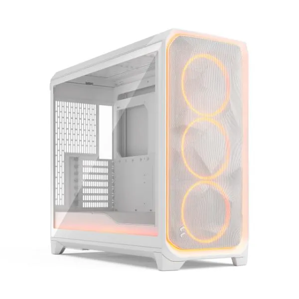 Fractal Design Meshify 3 XL Ambience Pro RGB TG Clear Tint Full Tower Case ( White )