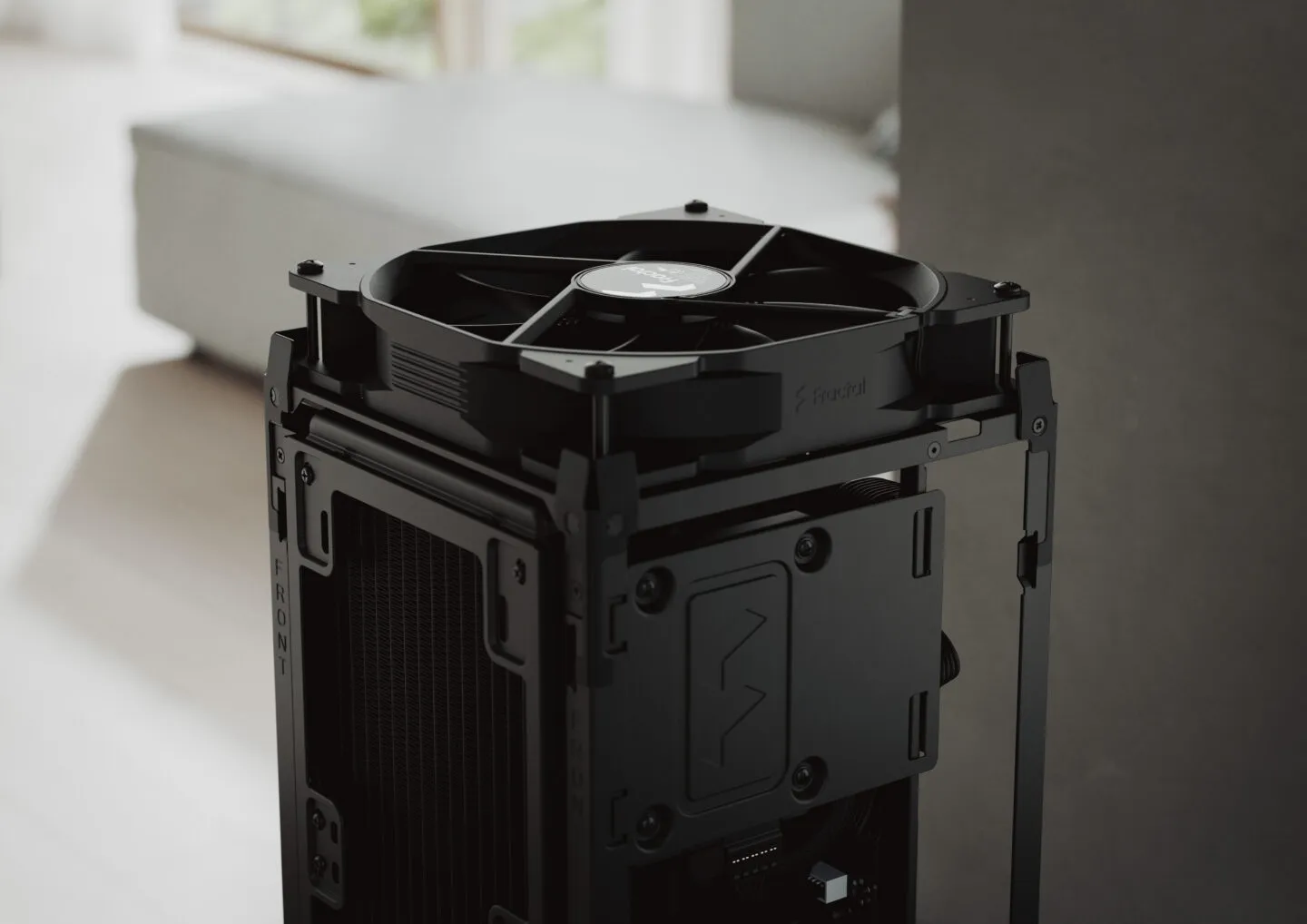 Fractal Design Mood Mini-ITX Small Form Factor Case (Black) overview 5