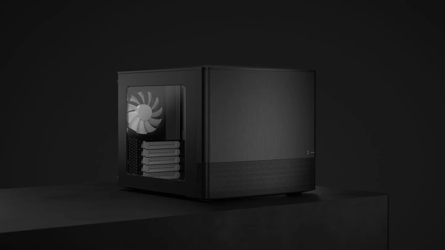 Fractal Design Node 804 Window Micro-ATX Computer Case (Black) overview 2