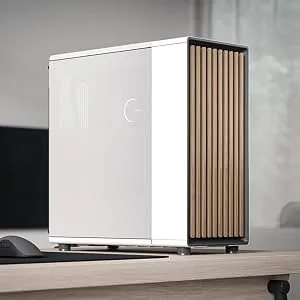 Fractal Design North Chalk White TG Clear Mid-Tower Case overview 4