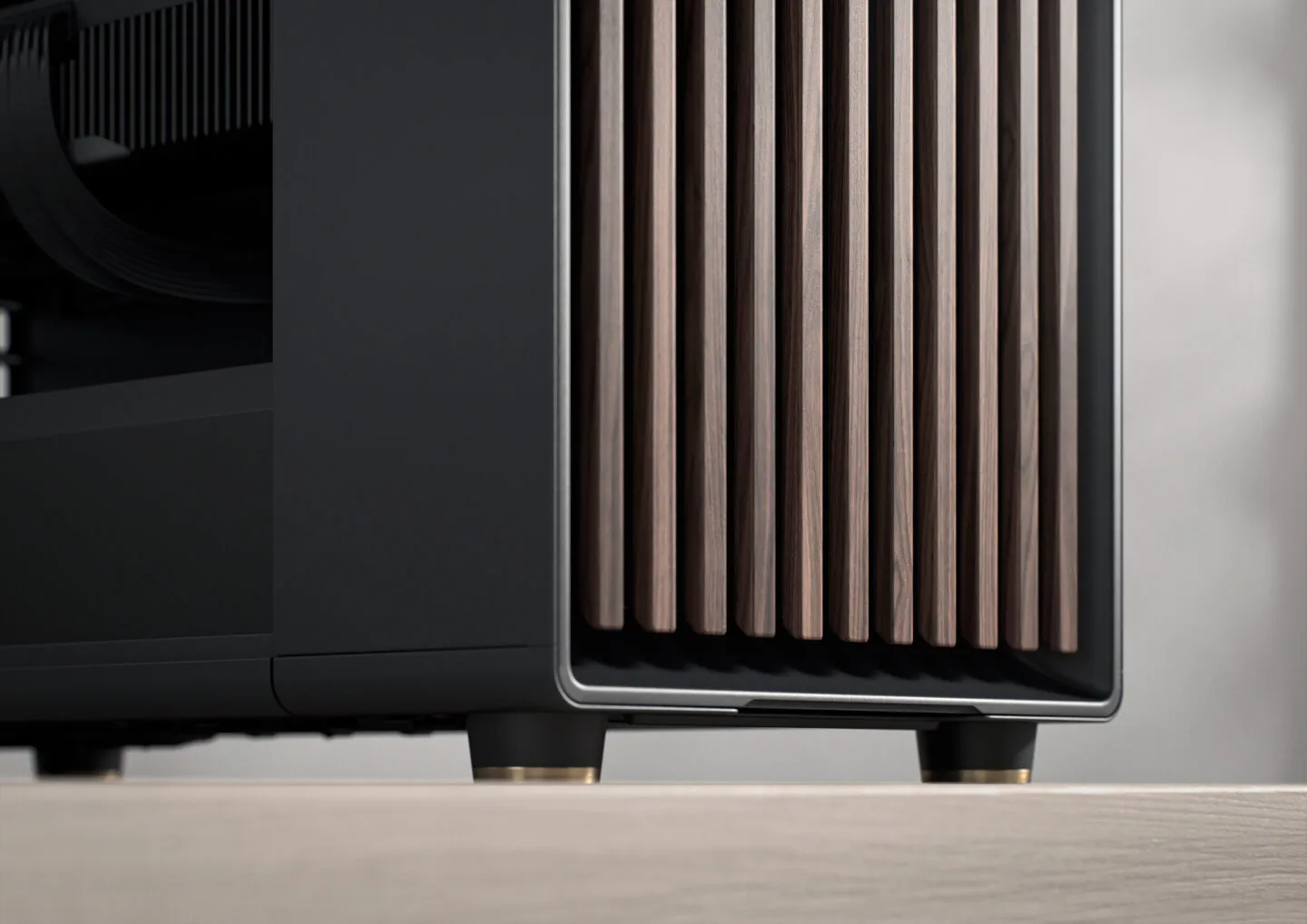 Fractal Design North XL Chalk White TG Clear (E-ATX) Mid Tower Cabinet overview 4