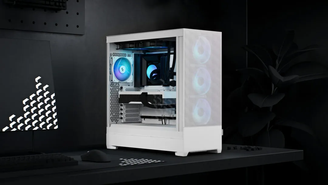 Fractal Design Pop XL Air RGB (E-ATX) Mid Tower Cabinet (White) overview 2
