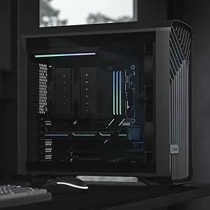 Fractal Design Torrent Compact TG Light Tint RGB (E-ATX) Mid Tower Cabinet (Black) overview 5