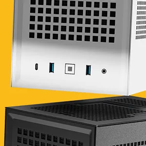 HYTE Revolt 3 Small Form Factor Premium ITX Computer Gaming (Case Only, Black) overview 4