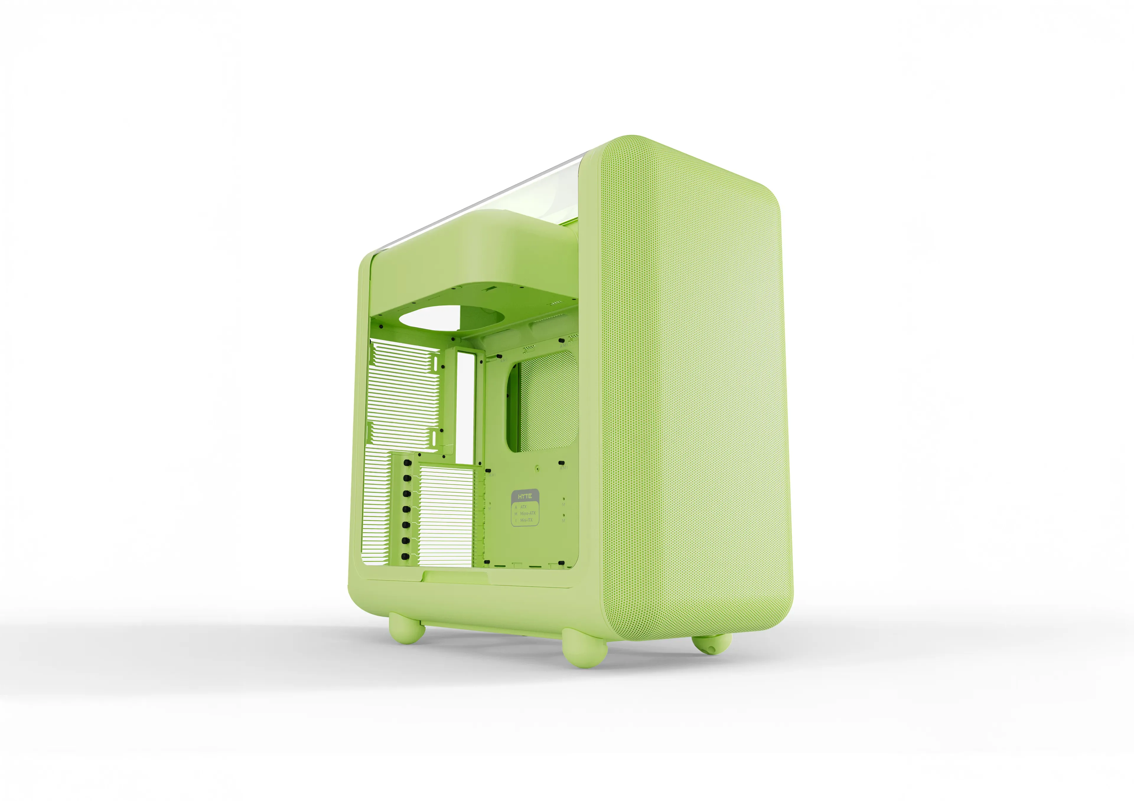 HYTE X50 Modern Performance Mid Tower PC Gaming Case - Matcha overview 1