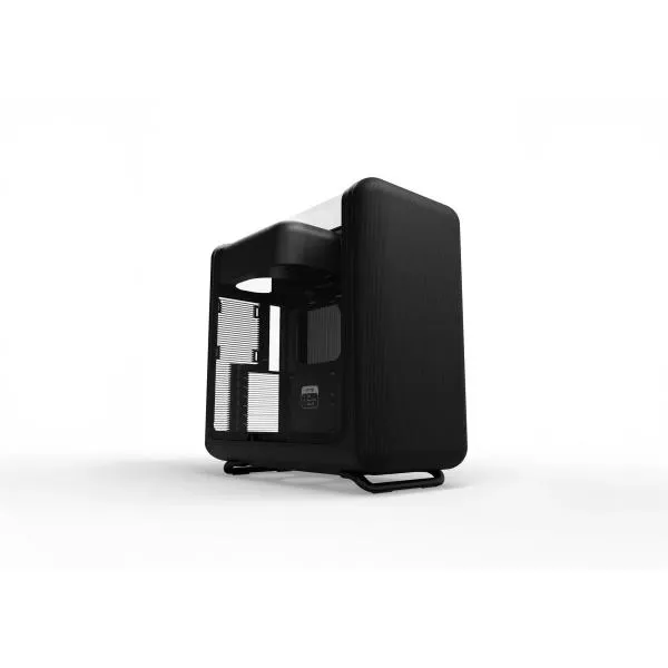 HYTE X50 Modern Performance Mid Tower PC Gaming Case - Pitch Black