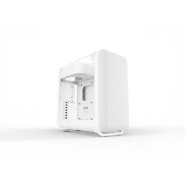 HYTE X50 Modern Performance Mid Tower PC Gaming Case - Snow White