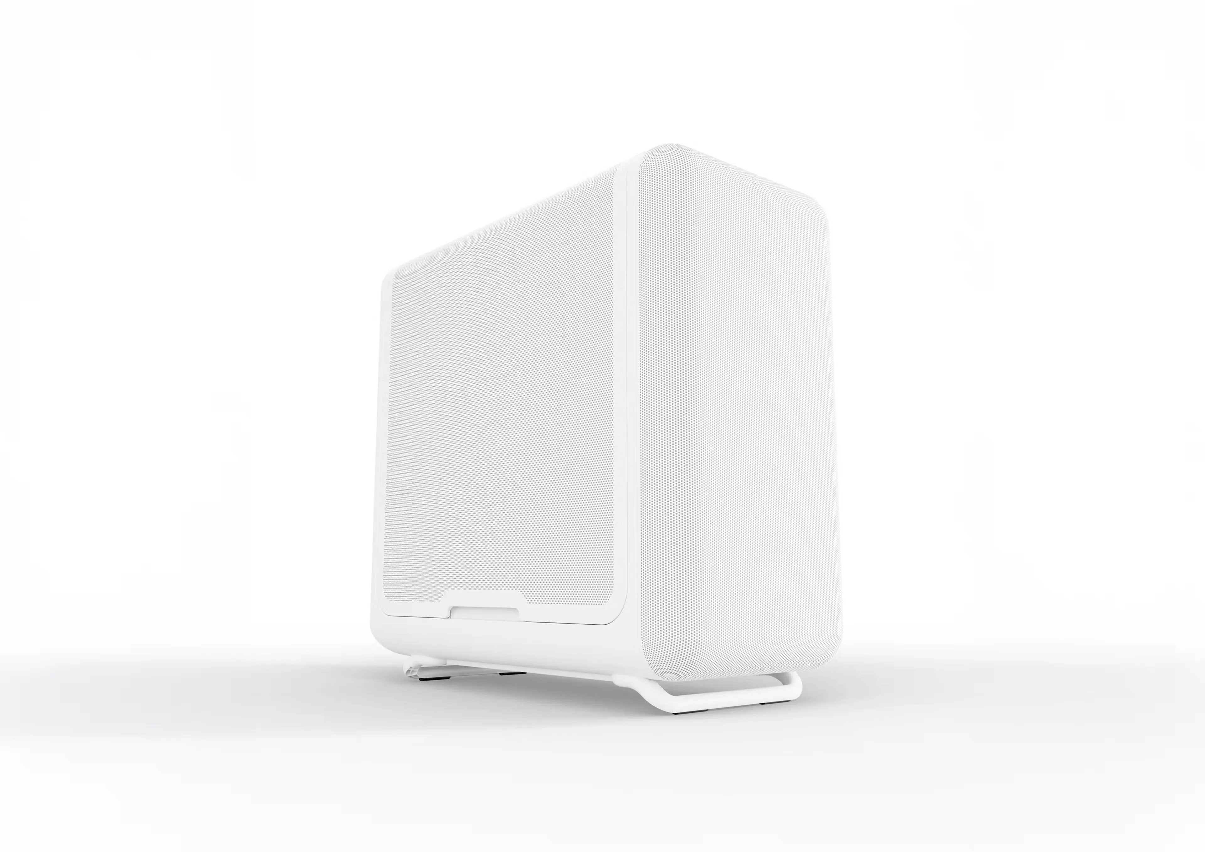 Hyte X50 Air Modern Performance Mid Tower Gaming Cabinet - Snow White overview 1