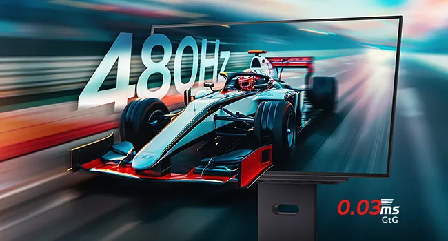 LG UltraGear 27GX790A-B 27" 480Hz OLED QHD 1440P Gaming Monitor overview 2