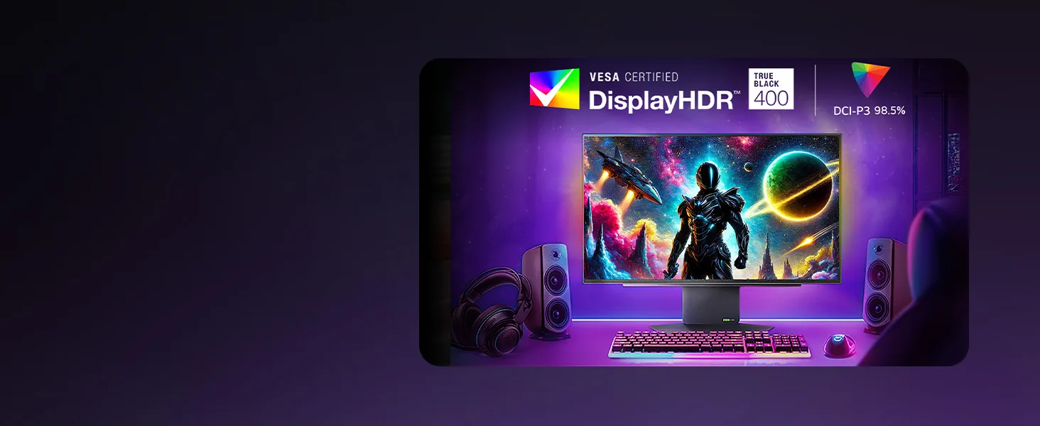 LG UltraGear 27GX790A-B 27" 480Hz OLED QHD 1440P Gaming Monitor overview 7