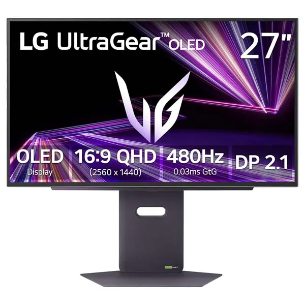 LG UltraGear 27GX790A-B 27" 480Hz OLED QHD 1440P Gaming Monitor
