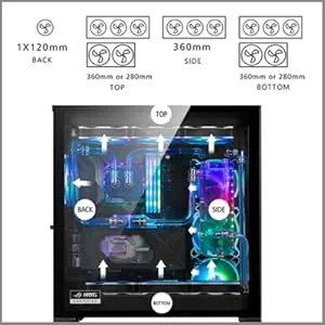 Lian Li PC-O11 Dynamic XL ROG Certified Cabinet (White) overview 10