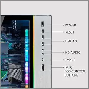 Lian Li PC-O11 Dynamic XL ROG Certified Cabinet (White) overview 12