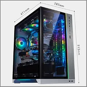 Lian Li PC-O11 Dynamic XL ROG Certified Cabinet (White) overview 4