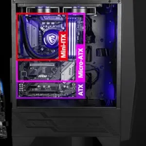 MSI MAG FORGE 100M Mid tower Gaming Cabinet overview 3