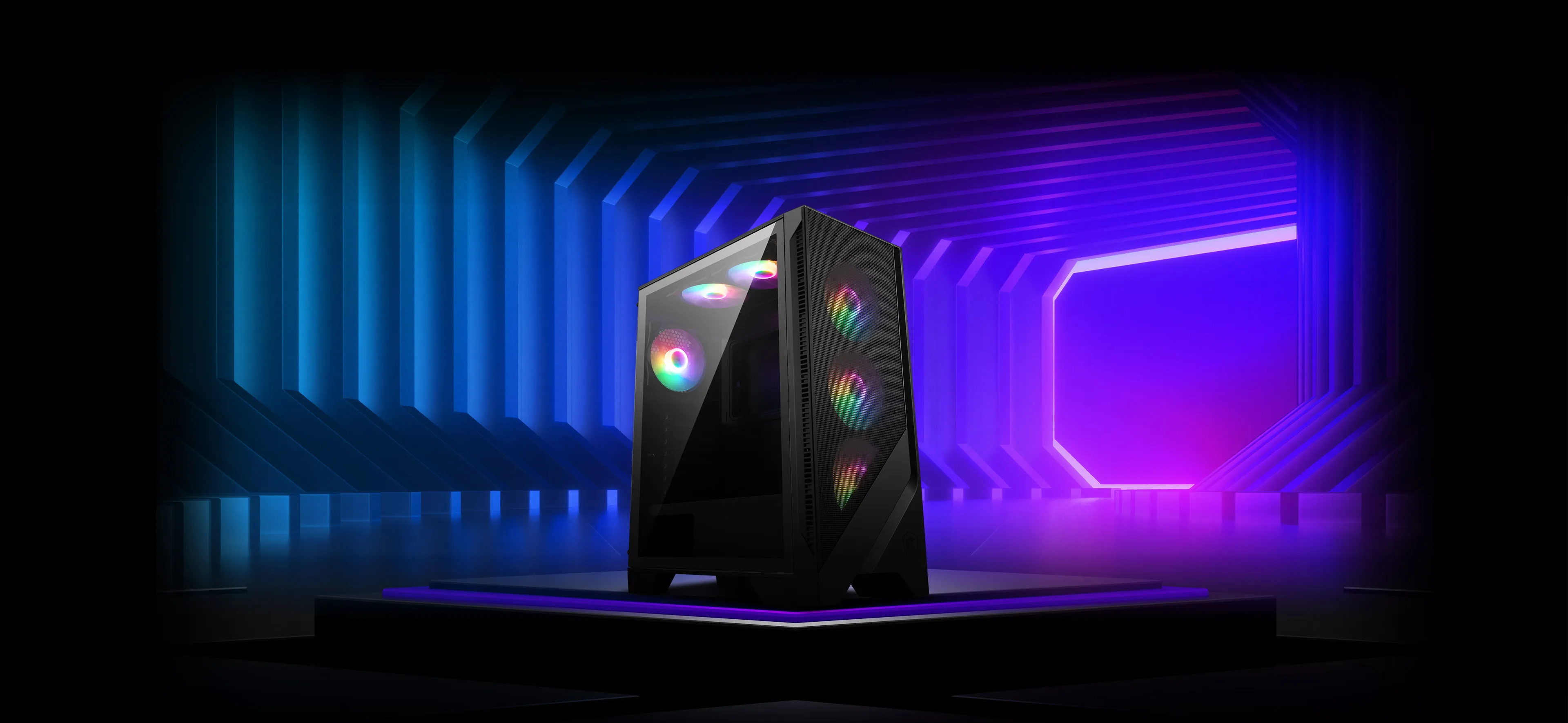 MSI MAG FORGE 120A Airflow ATX Mid-Tower Cabinet overview 1