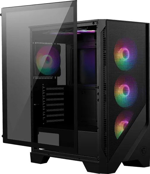 MSI MAG FORGE 120A Airflow ATX Mid-Tower Cabinet overview 3