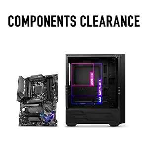 MSI MAG Forge 111R ARGB (ATX) Cabinet (Black) overview 5