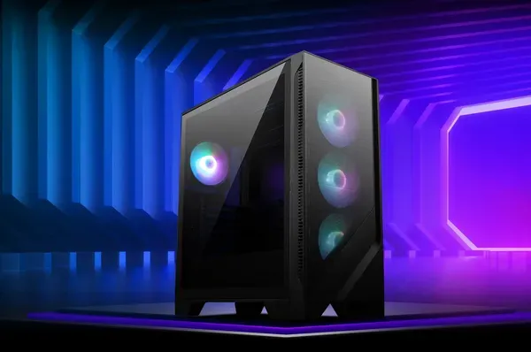 MSI MAG Forge 320R Airflow Premium Gaming PC Case (White) overview 11