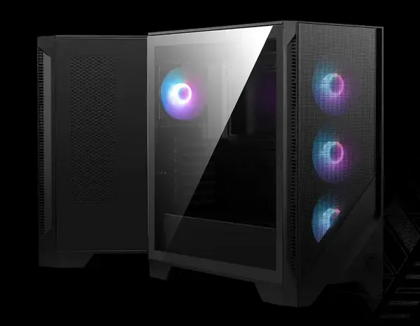 MSI MAG Forge 320R Airflow Premium Gaming PC Case (White) overview 2