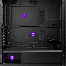 MSI MAG Vampiric 300R ARGB (ATX) Mid Tower Cabinet (Pacific Blue) overview 9