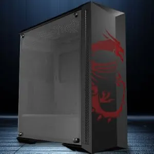MSI MPG Gungnir 100D Gaming Cabinet (Black) overview 2