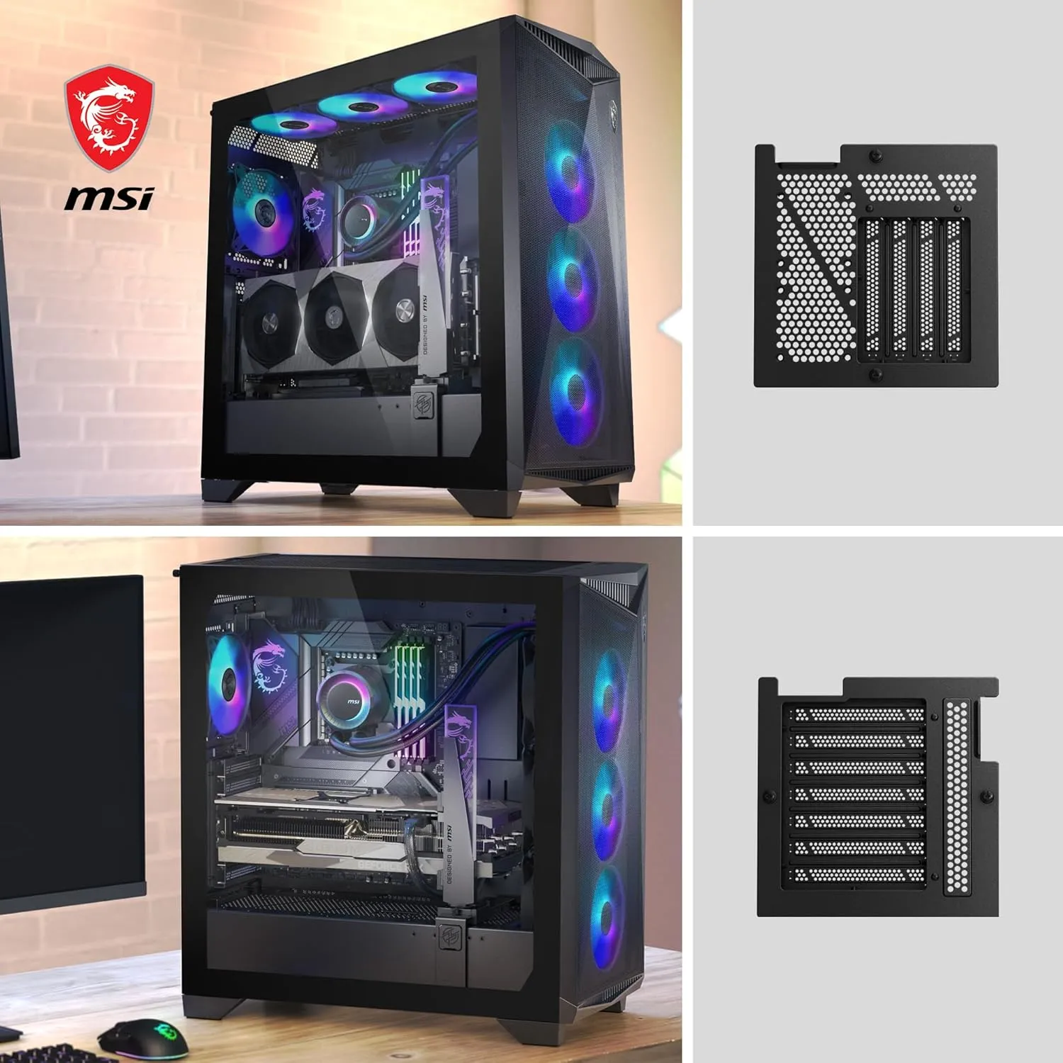MSI MPG Gungnir 300R Airflow Mid-Tower Cabinet overview 1