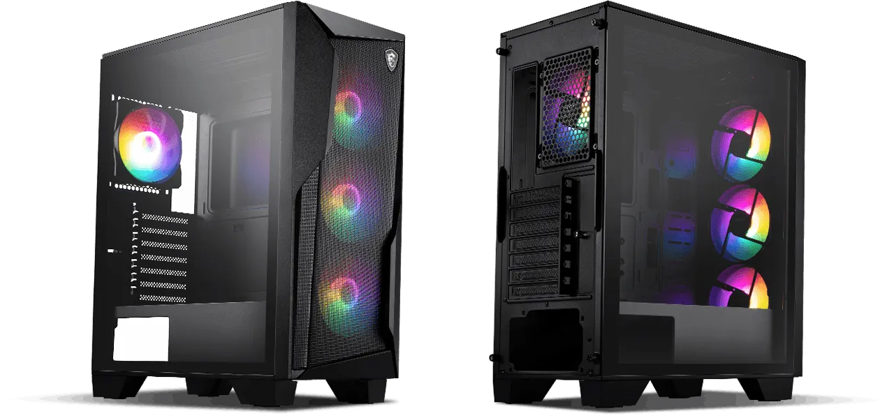 MSI Mag Forge 130A Airflow Mid Tower ATX Cabinet overview 4