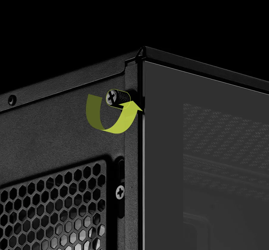 MSI Mag Forge 130A Airflow Mid Tower ATX Cabinet overview 6