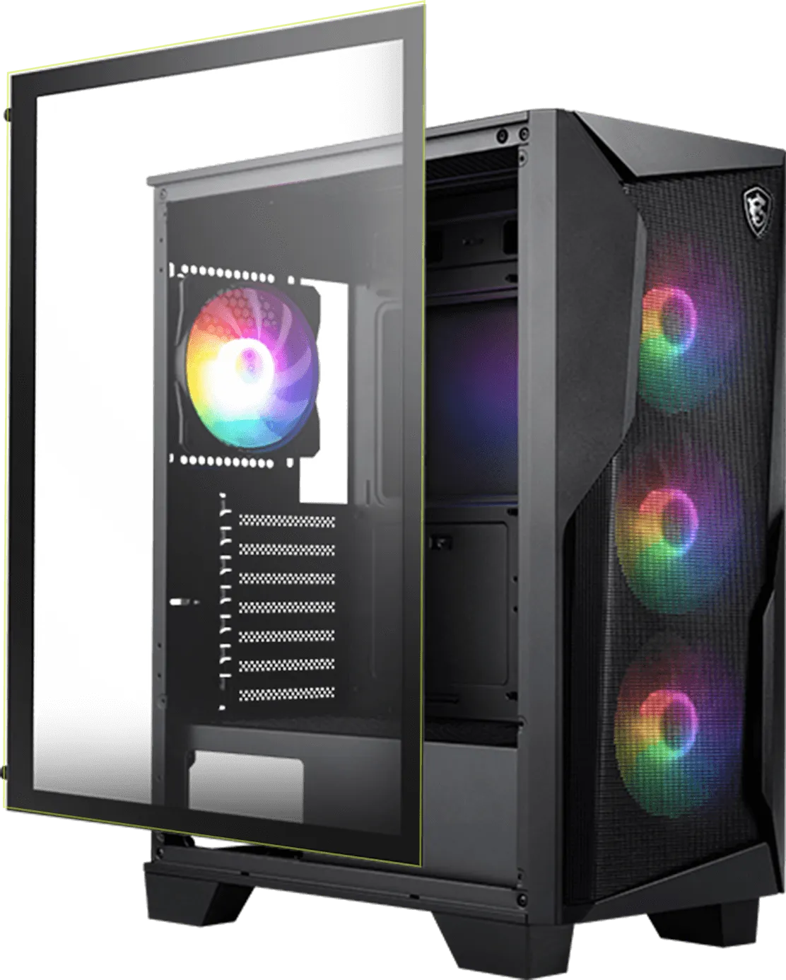 MSI Mag Forge 130A Airflow Mid Tower ATX Cabinet overview 7