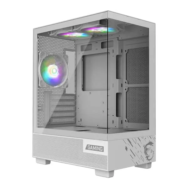 MSI PAG PANO M110A M-ATX Mid Tower Cabinet (White)