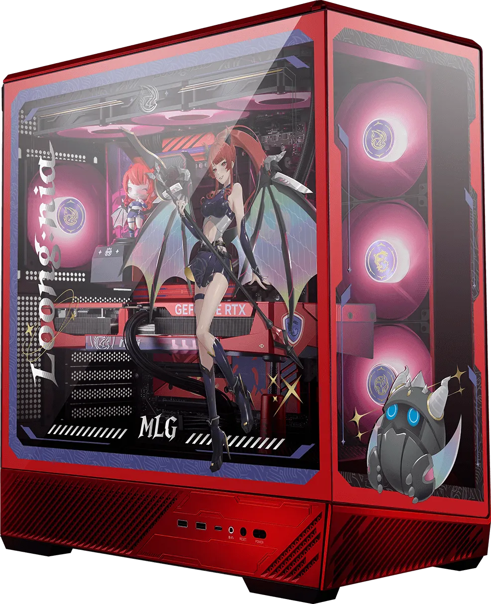 MSI PANO 130R MLG EDITION Mid Tower Gaming Cabinet overview 1