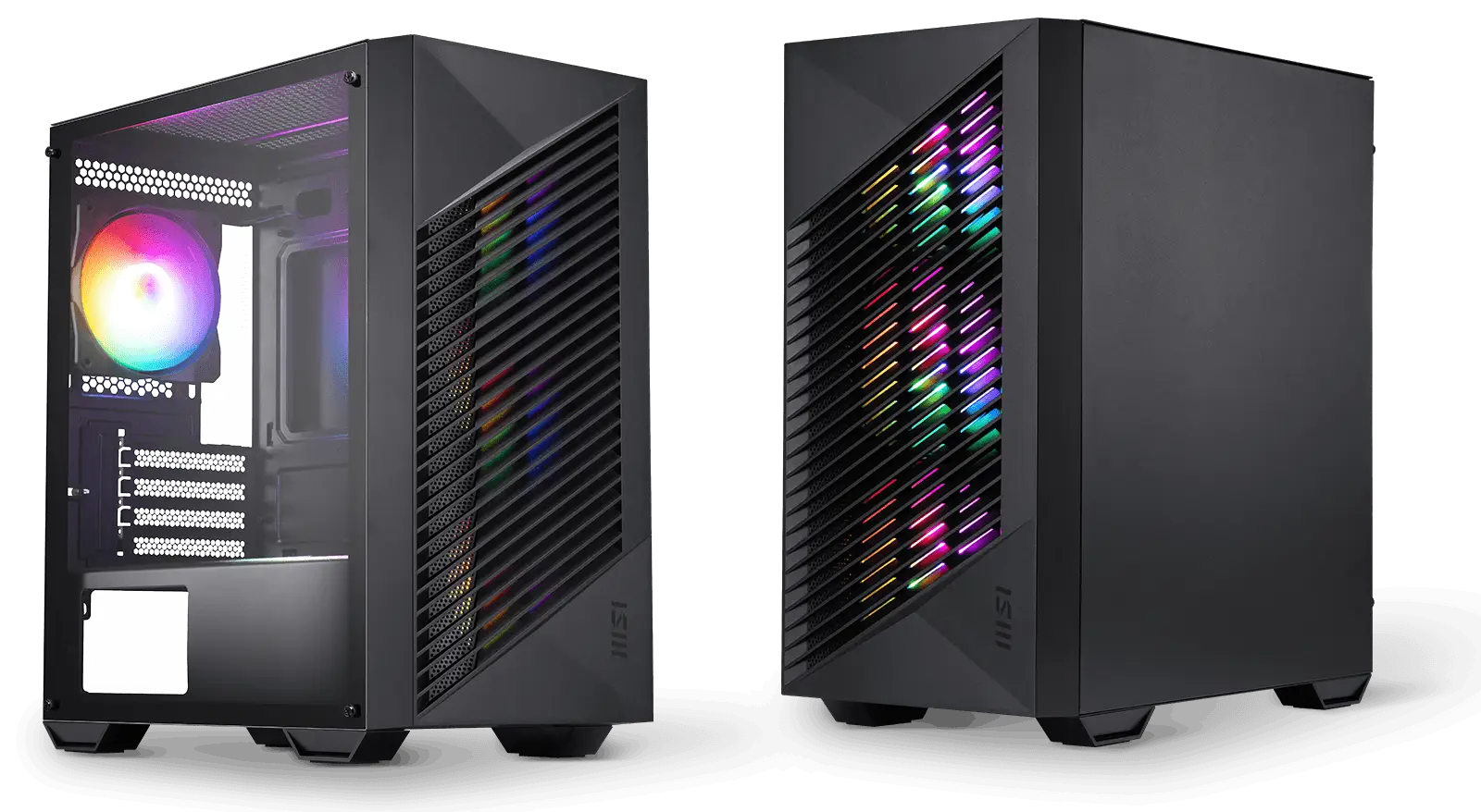MSI PRO FORGE M050A Auto RGB M-ATX Mini Tower Case overview 1