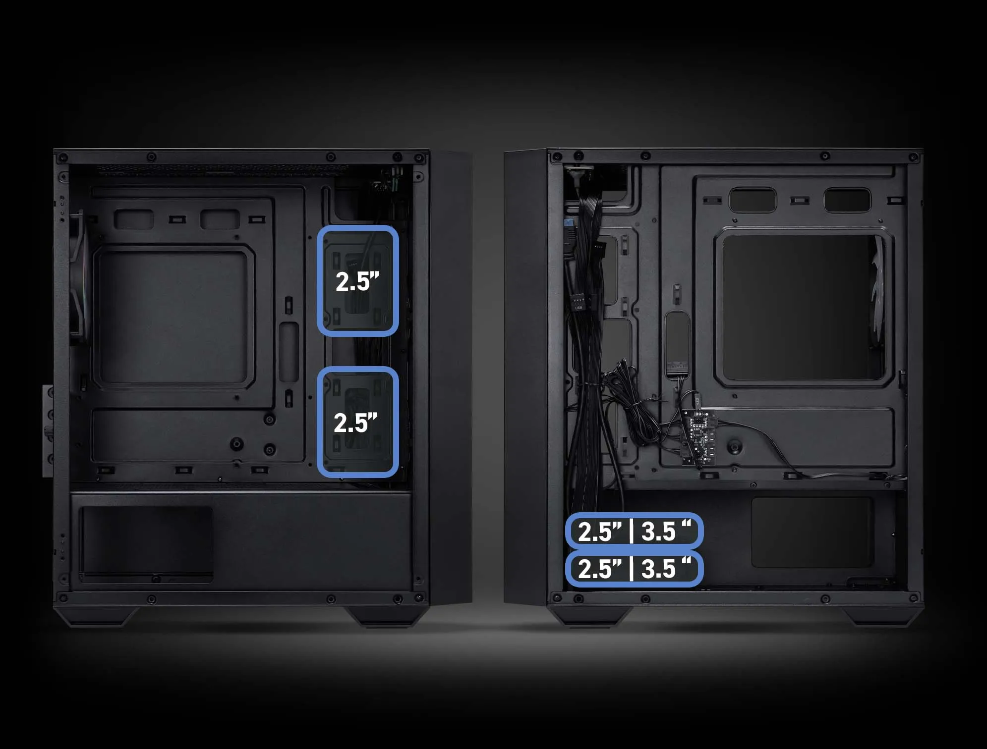 MSI PRO FORGE M050A Auto RGB M-ATX Mini Tower Case overview 11