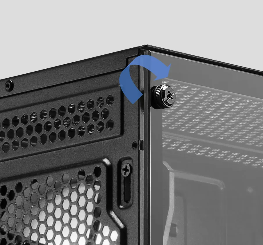 MSI PRO FORGE M050A Auto RGB M-ATX Mini Tower Case overview 9