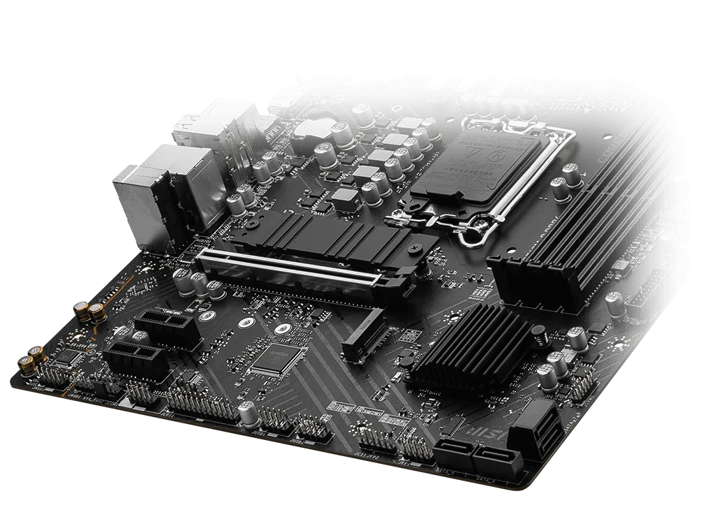 MSI Pro B760M-P DDR4 Intel Motherboard overview 5