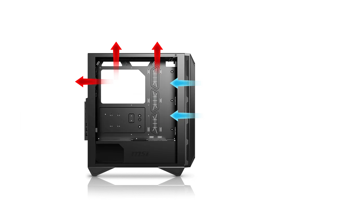 Msi MPG Gungnir 110M Cabinet overview 6